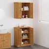 vidaXL Badezimmermöbel Set mit Tür VIGO 2 pcs Braun 67,5 x 34 x 80 cm
