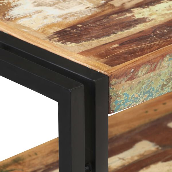 vidaXL Konsolentisch 150x30x75 cm Altholz Massiv