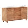 vidaXL Sideboard 150x50x81cm Mango Massivholz