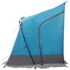 vidaXL Heckklappenzelt mit Dach Blau 285 x 255 x 245 cm Taft