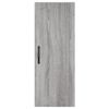vidaXL Highboard Grau Sonoma 34,5x34x180 cm Holzwerkstoff