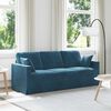 vidaXL Sofa Blau 198 x 78 x 80 cm Samt
