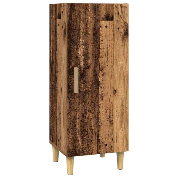 vidaXL Sideboard Altholz 34,5 x 34 x 90 cm Holzwerkstoff