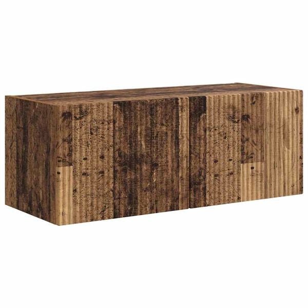 vidaXL TV-Wandschrank Altholz 60 x 31 x 29,5 cm Holzwerkstoff