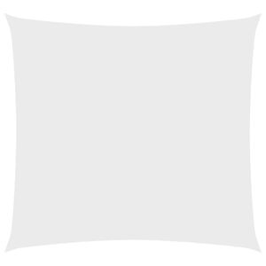vidaXL Sonnensegel Oxford-Gewebe Quadratisch 2,5x2,5 m Wei&szlig;