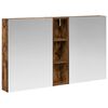 vidaXL Badezimmerschrank-Set 3 pcs 120 x 14,5 x 70 cm Holzwerkstoff