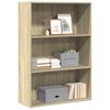vidaXL B&uuml;cherregal Sonoma-Eiche 80x30x114 cm Holzwerkstoff