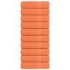 vidaXL Badet&uuml;cher FROGN 10 Stk. Orange 100x150 cm 360 g/m&sup2;
