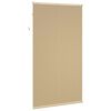 vidaXL Venetianer Jalousie Hellbraun mit Muster 213 x 110 cm PVC