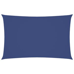 vidaXL Sonnensegel Oxford-Gewebe Rechteckig 5x8 m Blau