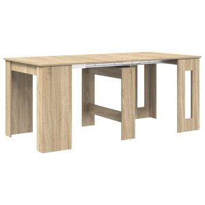 vidaXL Esstisch 180 x 85 x 75 cm Holzwerkstoff Sonoma-Eiche