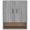 vidaXL Wandschrank Grau Sonoma 60x31x70 cm Holzwerkstoff