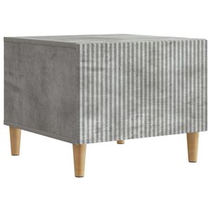 vidaXL Couchtisch Betongrau 49 x 50 x 40 cm Holzwerkstoff