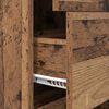 vidaXL B&uuml;cherregal Altholz 40 x 35 x 180 cm Holzwerkstoff