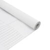 vidaXL Fensterfolien Matt Wei&szlig; PVC
