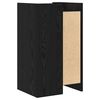 vidaXL Sideboard Schwarz Eichen-Optik 45 x 35 x 75 cm