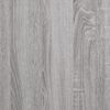 vidaXL Wandregale 4 Stk. Grau Sonoma 80x40x1,5 cm Holzwerkstoff