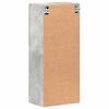 vidaXL Badezimmer-Wandschrank TULUM Beton Grau 37 x 24,5 x 86 cm