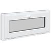 vidaXL Kellerfenster RISOR 90x40 cm Kipp 3-fach Verglasung Anthrazit