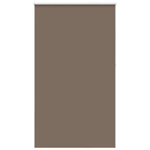 vidaXL Verdunkelungsrollo Kaffeebraun 130x230 cm Stoffbreite 126,6 cm
