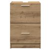 vidaXL Badezimmerschrank Artisan-Eiche 40 x 37 x 59 cm Holzwerkstoff