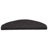 vidaXL Stufenmatten Selbstklebend 30 Stk. Schwarz 65x22,5x3,5 cm