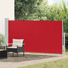 vidaXL Seitenmarkise 160x300 cm Rot