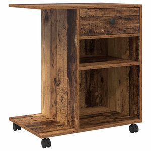 vidaXL Druckerst&auml;nder Uni Altholz 60 x 40 x 68.5 cm Holzwerkstoff
