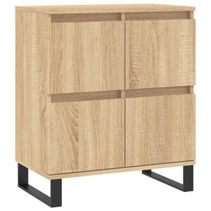 vidaXL Sideboard Sonoma-Eiche 60x35x70 cm Holzwerkstoff