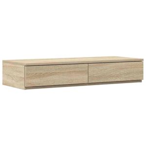 vidaXL Bettschubladen Sonoma-Eiche 100 x 36,5 x 16,5 cm Holzwerkstoff