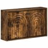 vidaXL Wandmontierter Schuhschrank ALKMAAR 71 x 17 x 43 cm Raucheiche