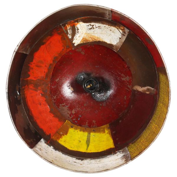 vidaXL H&auml;ngelampe Vintage Industriestil 25 W Mehrfarbig Rund 41 cm E27