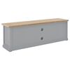vidaXL TV-Schrank Grau 120x30x40 cm Holz