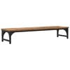 vidaXL Monitor Halterung Altholz 85 x 23 x 15,5 cm Holzwerkstoff