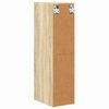 vidaXL H&auml;ngeschrank Sonoma-Eiche 20 x 29,5 x 80 cm Holzwerkstoff