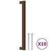 vidaXL M&ouml;belgriffe 10 Stk. Bronzen 224 mm Edelstahl