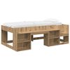 vidaXL Kinderbettgestell mit Stauraum Artisan-Eiche 98,5 x 200 cm