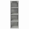 vidaXL H&auml;ngeschrank Beton Grau 30 x 29,5 x 100 cm Holzwerkstoff