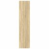 vidaXL Highboard Sonoma-Eiche 70x42,5x185 cm Holzwerkstoff