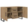 vidaXL Sideboard Artisan-Eiche 100x36x60 cm Holzwerkstoff