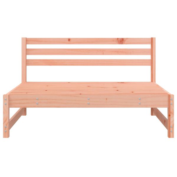 vidaXL Garten-Mittelsofa 120x80 cm Massivholz Douglasie