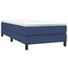 vidaXL Boxspringbettgestell Blau 80x200 cm Stoff