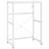 vidaXL Badezimmer Waschtischgestell Wei&szlig; 59x38x83 cm Eisen