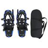 vidaXL 3 in 1 Schneeschuhe Blau und Schwarz 53,5 x 21 cm