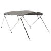 vidaXL 4-Bow Bimini-Top mit Seitenteilen 243x(230-244)x137 cm