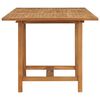 vidaXL Gartentisch Ausziehbar (110-160)x80x75 cm Massivholz Teak