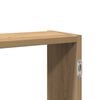 vidaXL Wandregal Artisan-Eiche 99x15x60 cm Holzwerkstoff