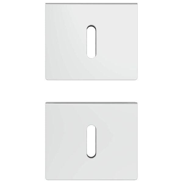 vidaXL Spiegel Halterungsbracket 12 pcs Nickel 35 x 30 x 8,3 mm Stahl