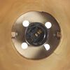 vidaXL Wandlampe Industriestil Messing 45x25 cm E27