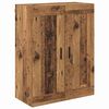 vidaXL Highboard mit Schubladen 2 pcs Altholz Holzwerkstoff